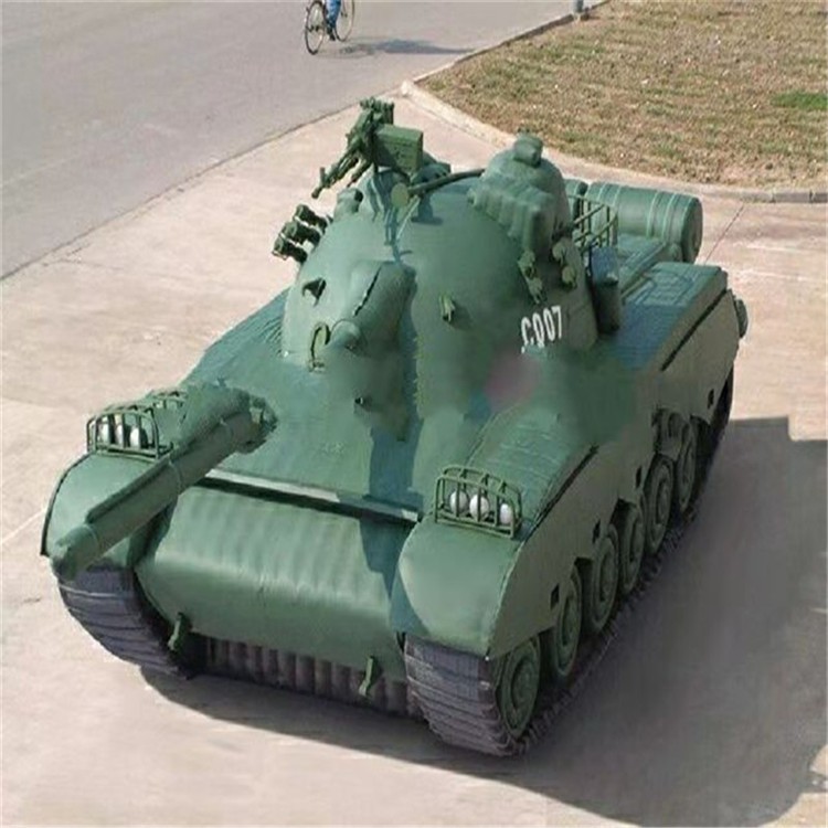 郊区充气军用坦克详情图